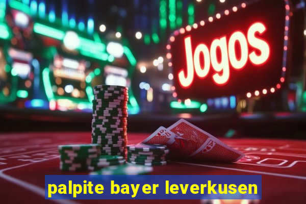 palpite bayer leverkusen